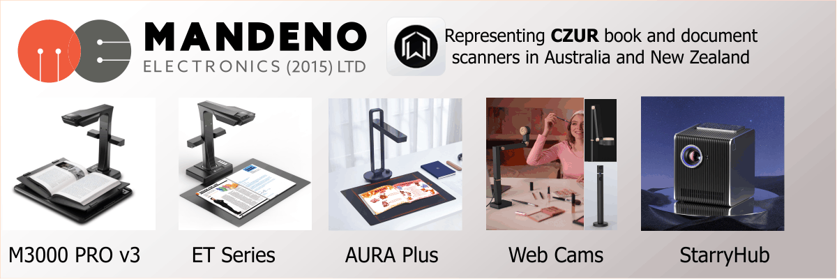 The CZUR scanner family